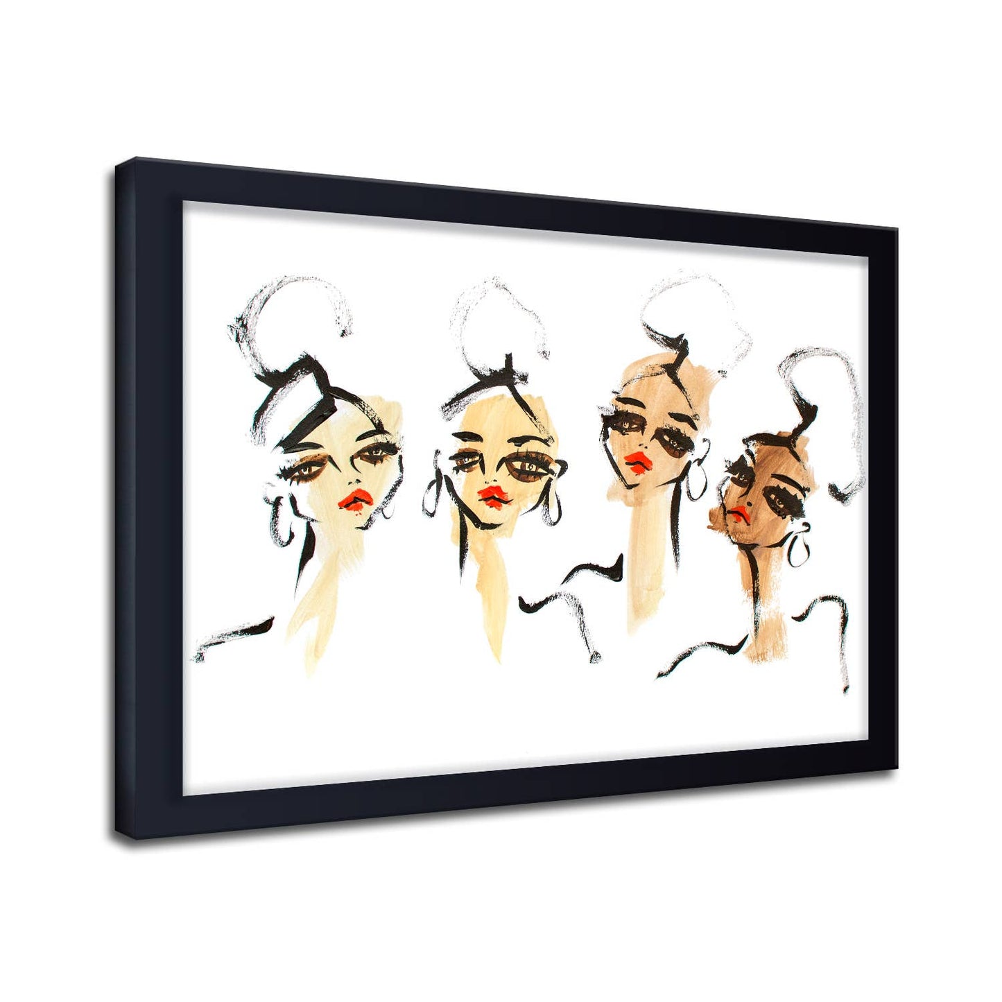 'Vogue' Framed Print Wall Art by Chauncey Jacks