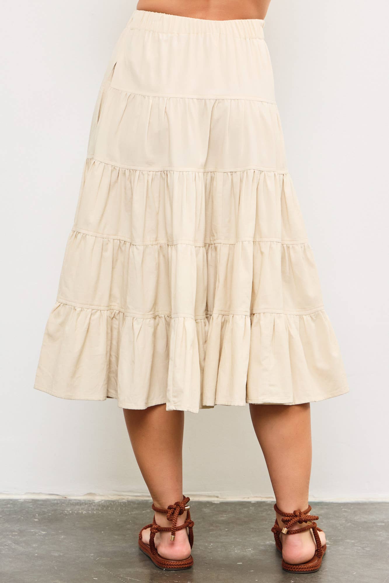 TIERED SKIRT