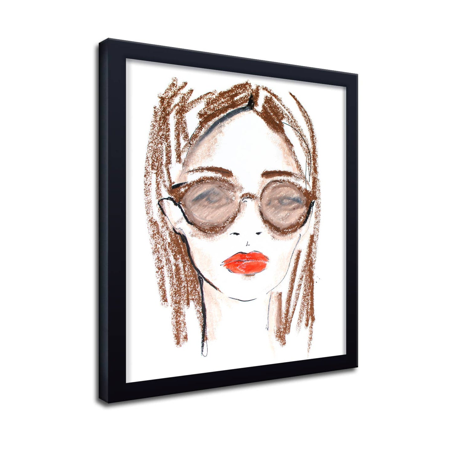 'Amanda' Framed Print Wall Art by Chauncey Jacks