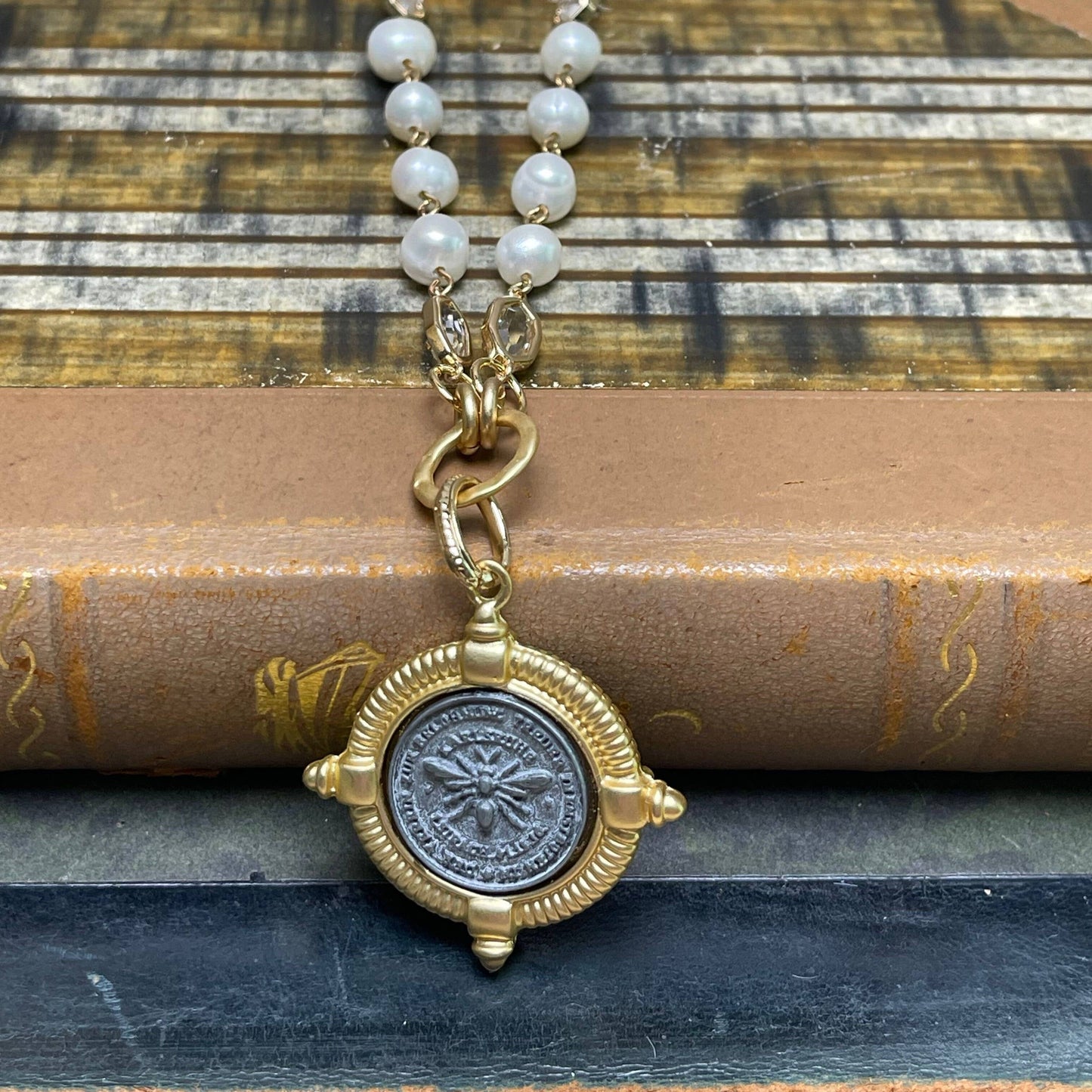 Pearl of the Hive Necklace