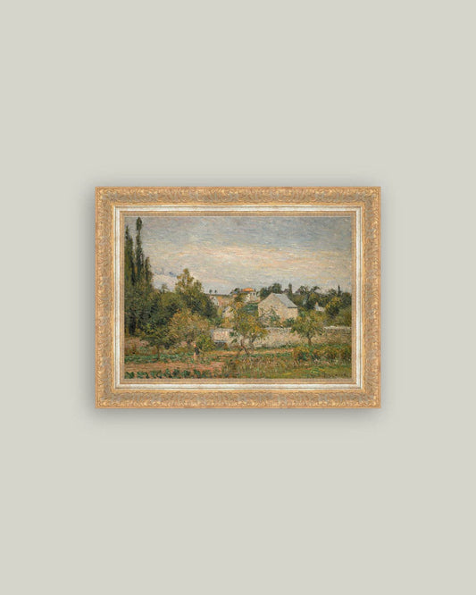 Hermitage Pontoise Framed Antique Art
