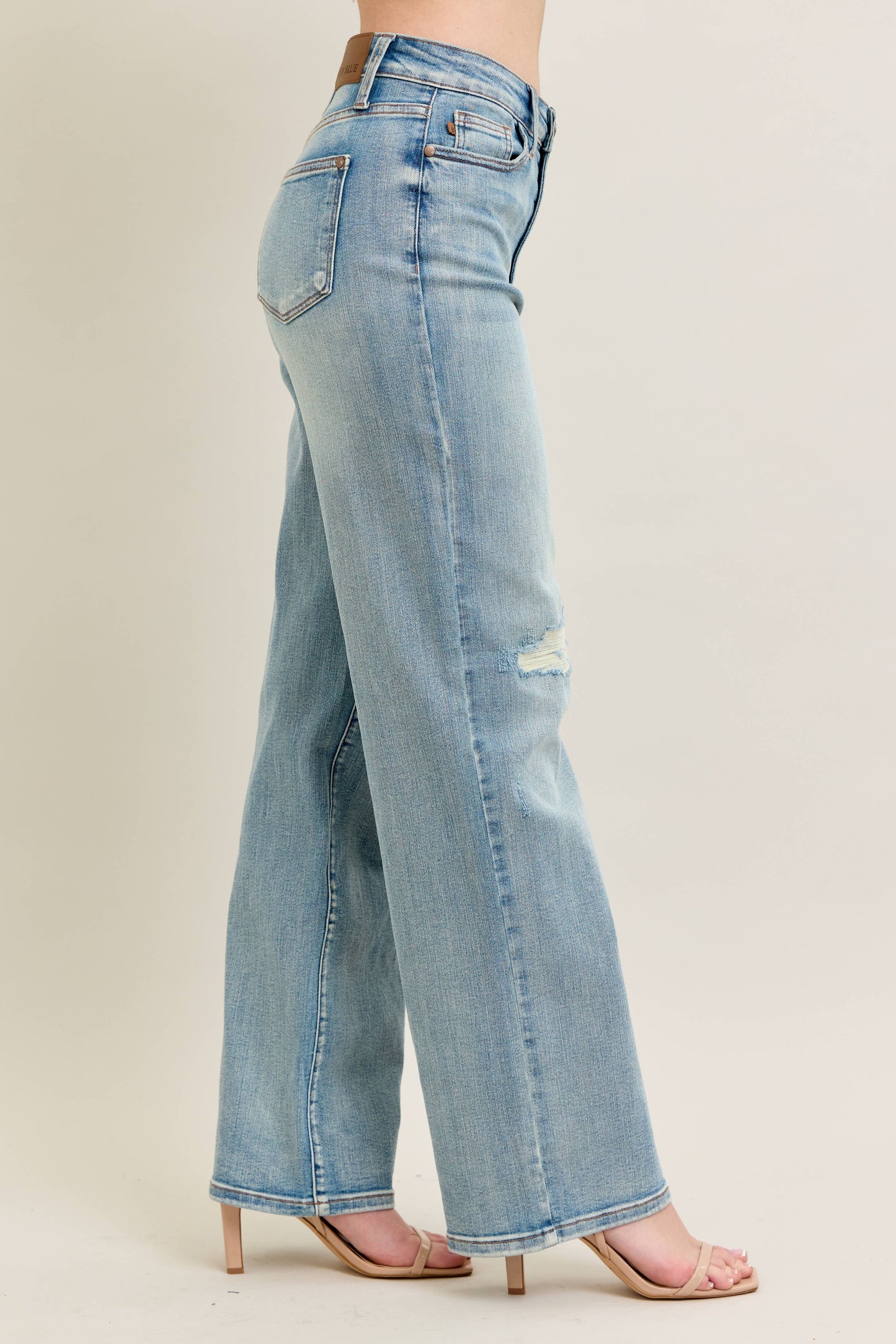 Destroy & Knee Patch Straight