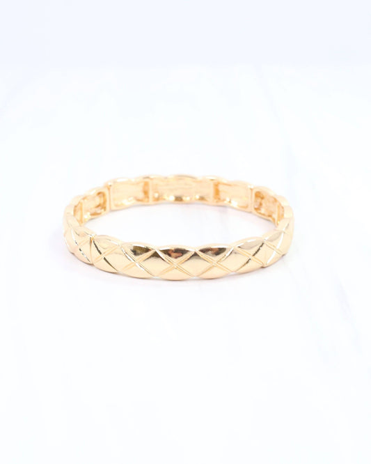 Shapiro Stretch Bracelet Gold