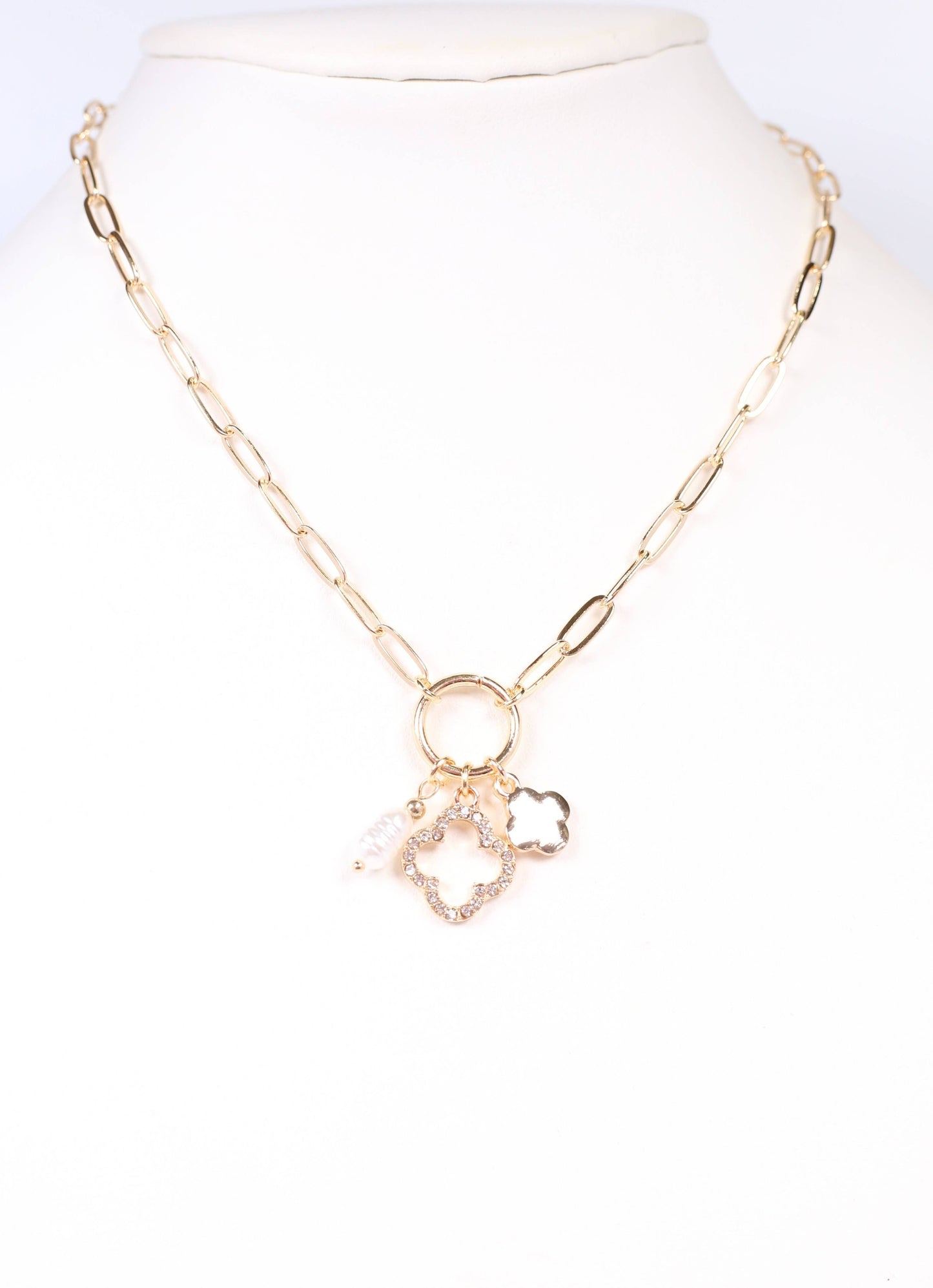 Dianne Charm Necklace GOLD