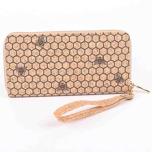 Women's Wallet - Cork - Bee Kind