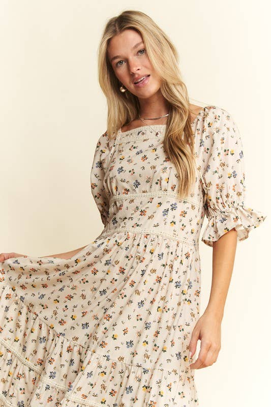 DITSY FLORAL PRINT DRESS