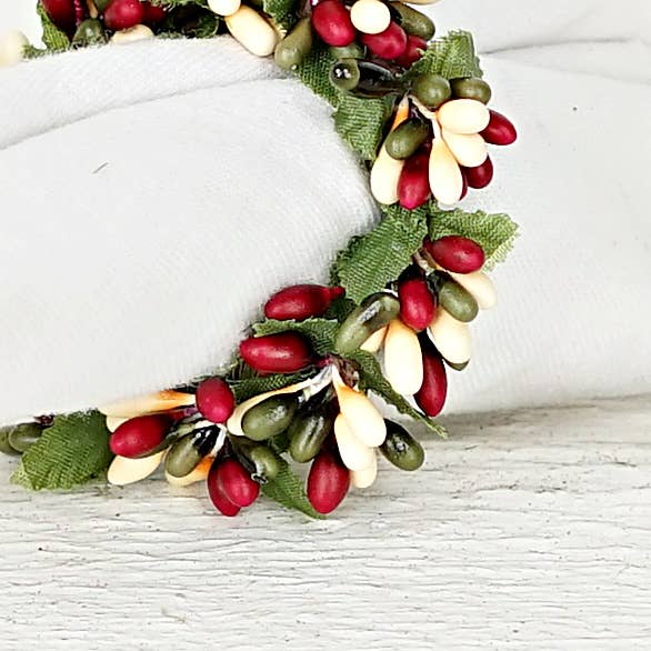 ISB13700FH- 1.5in Pip Berry Taper Ring/Napkin Ring-Farmhouse