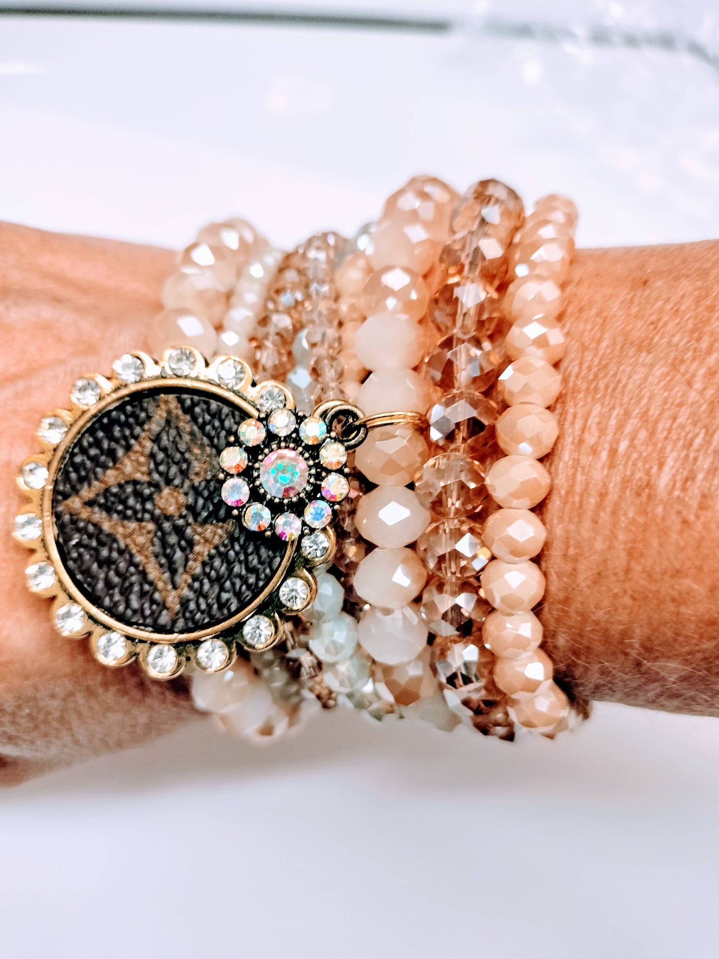 Upcycled Charm bracelet