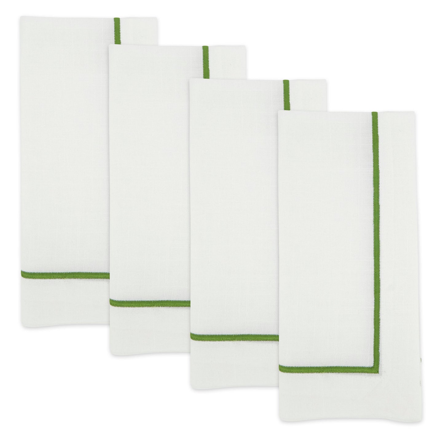 Embroidered Line Design Napkin