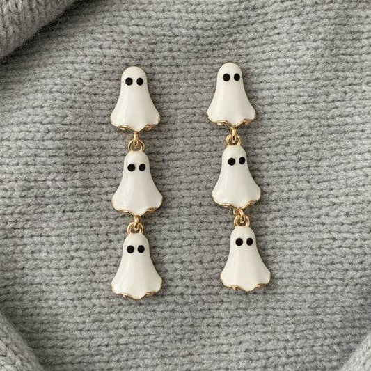 Boo Brigade Ghost Drop Earrings