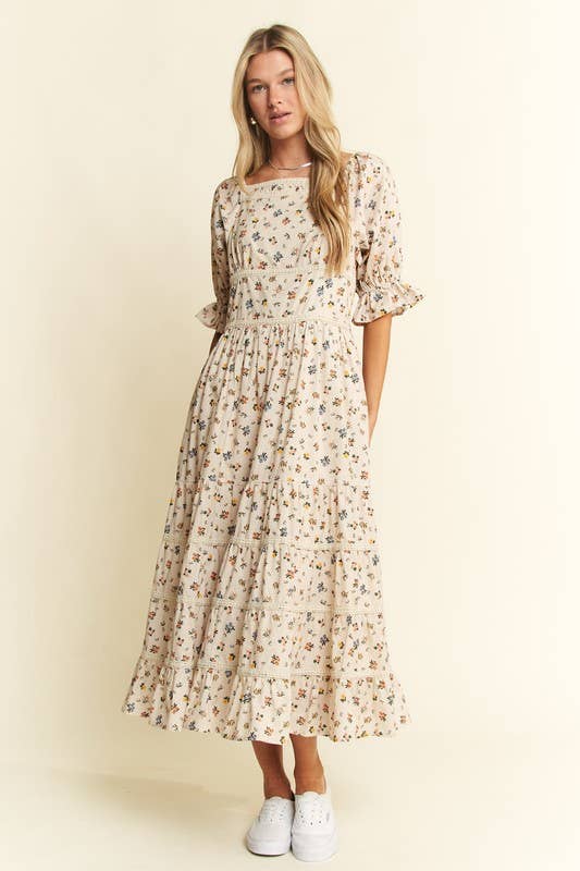 DITSY FLORAL PRINT DRESS
