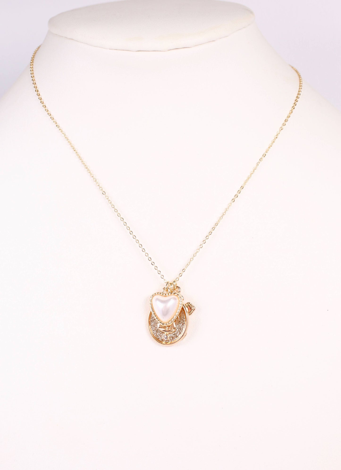 Gillian Charm Necklace GOLD
