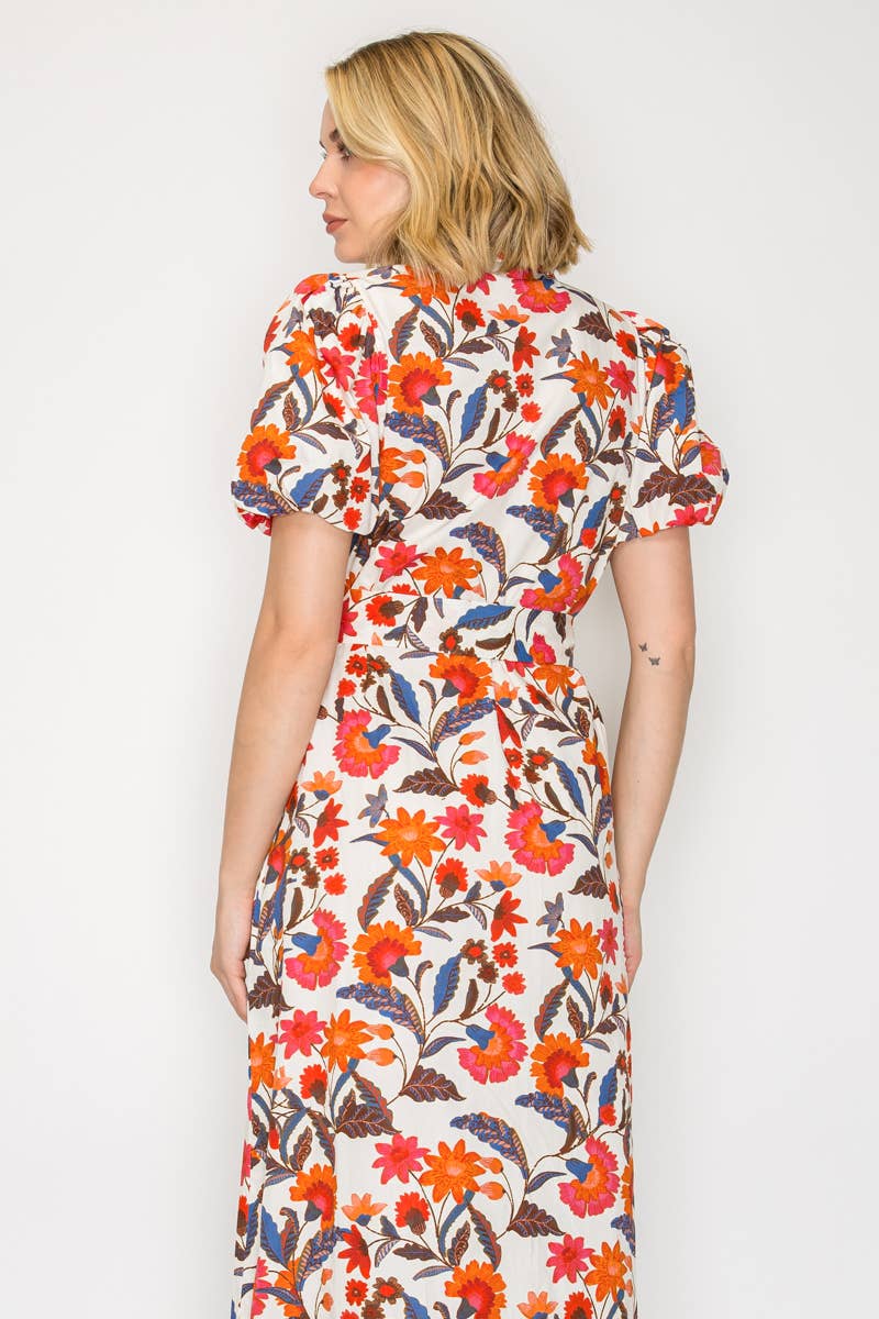 Festival Dream Shirts Midi Dress - LWD3182