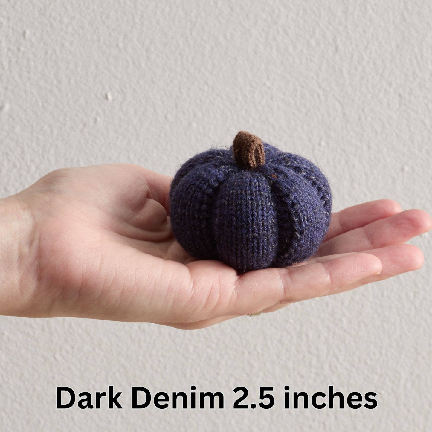 Cozy Knit Pumpkins, variegated yarns, unique autumn colors