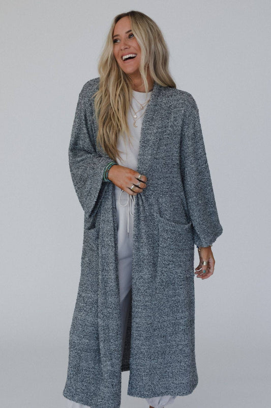 Moonlight Hug Cardigan - Black