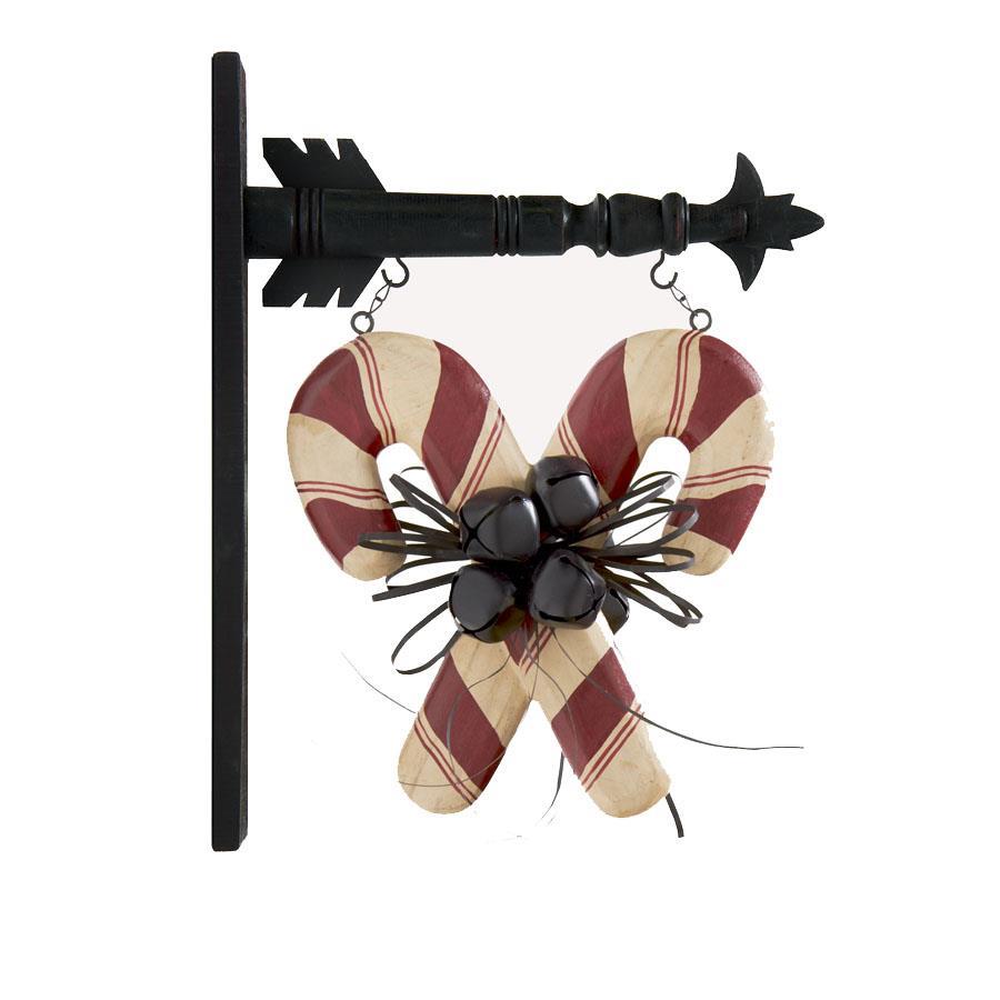 Double Candy Canes w/ Bells 11" Arrow Replacement