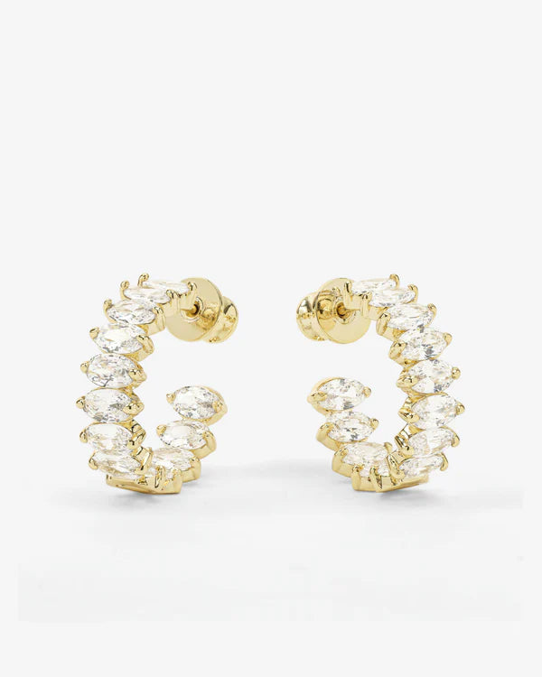 Baby "She's So Fine" Hoops .75"