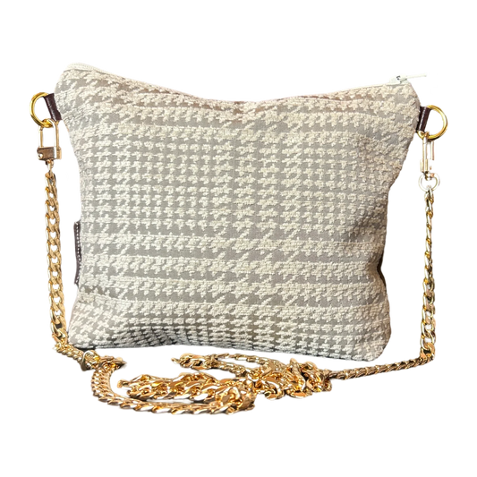 Vintage Hermes Cannes et Pommeaux Scarf Crossbody Bag