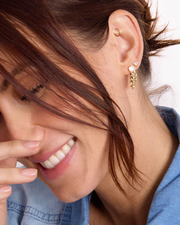Julian Soft Chain Hoops