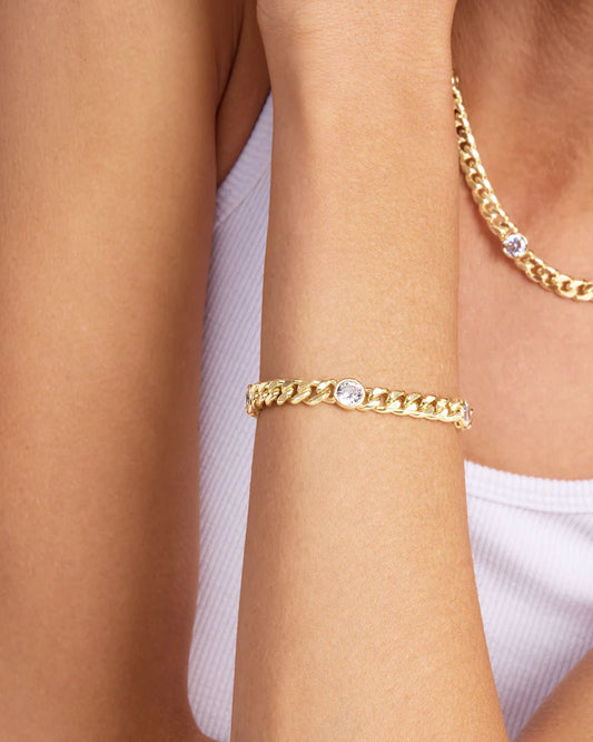 Julian Triple Diamond Bracelet