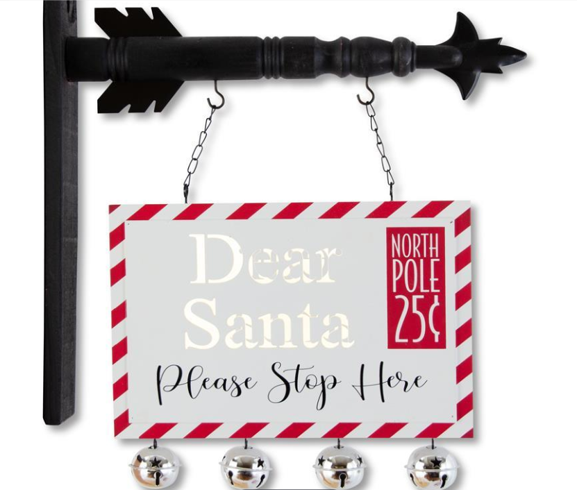 DEAR SANTA 13" LED Postcard Cutout Arrow Replacement