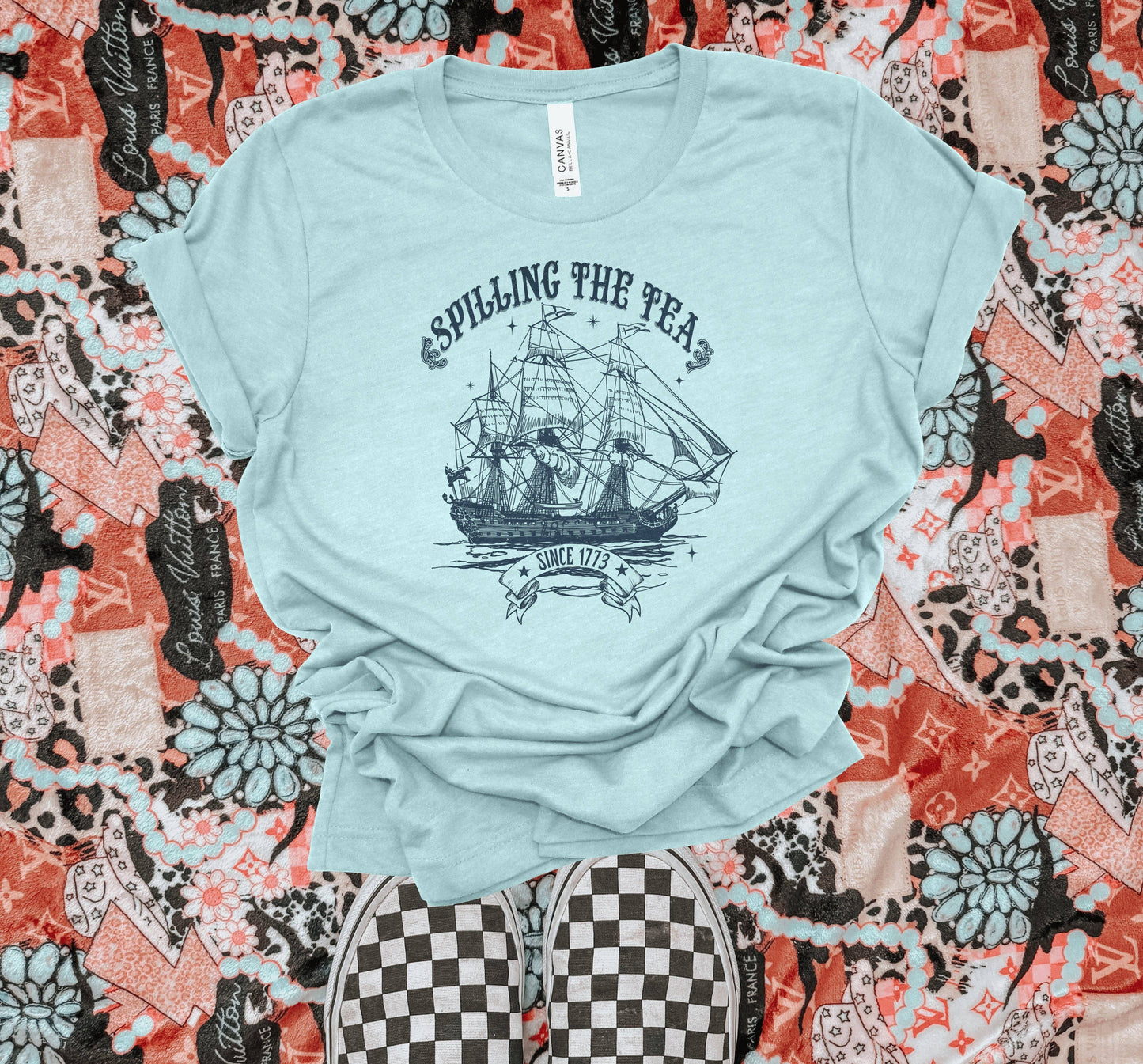Spilling the tea Graphic tee