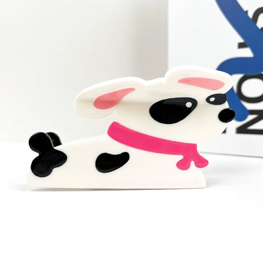 Dalmatian Hair Claw Clip, Eco-friendly Hair Clip