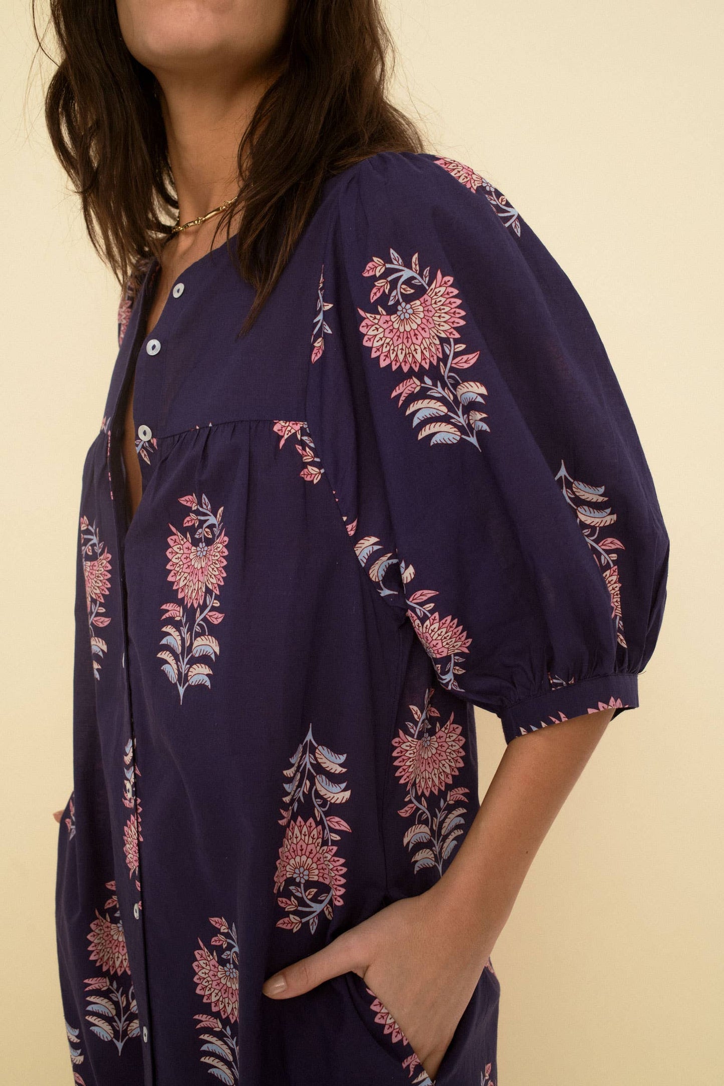Sofia dress blue