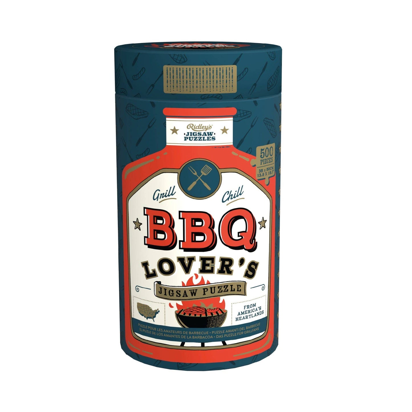 BBQ Lover's 500-piece Jigsaw Puzzle