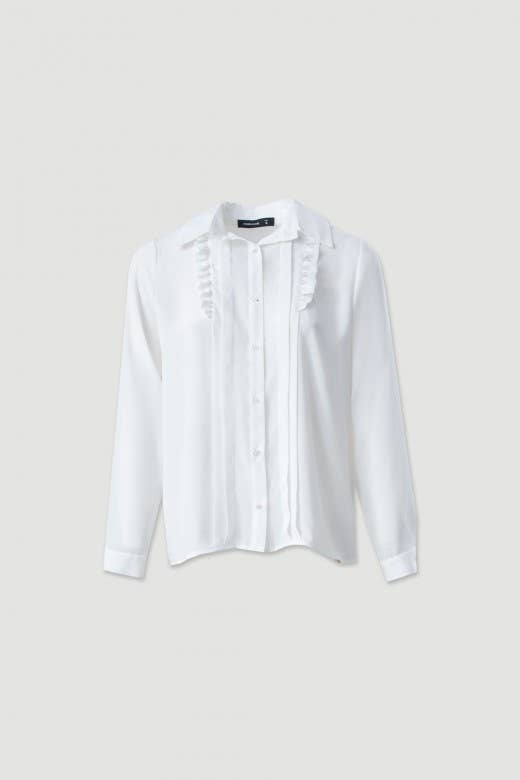 Blouse with Ruffle Detail
