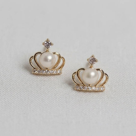 Assorted Character Freshwater Pearl Stud Earrings