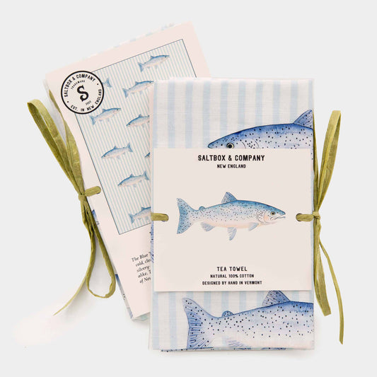 Blue Trout - Tea Towel