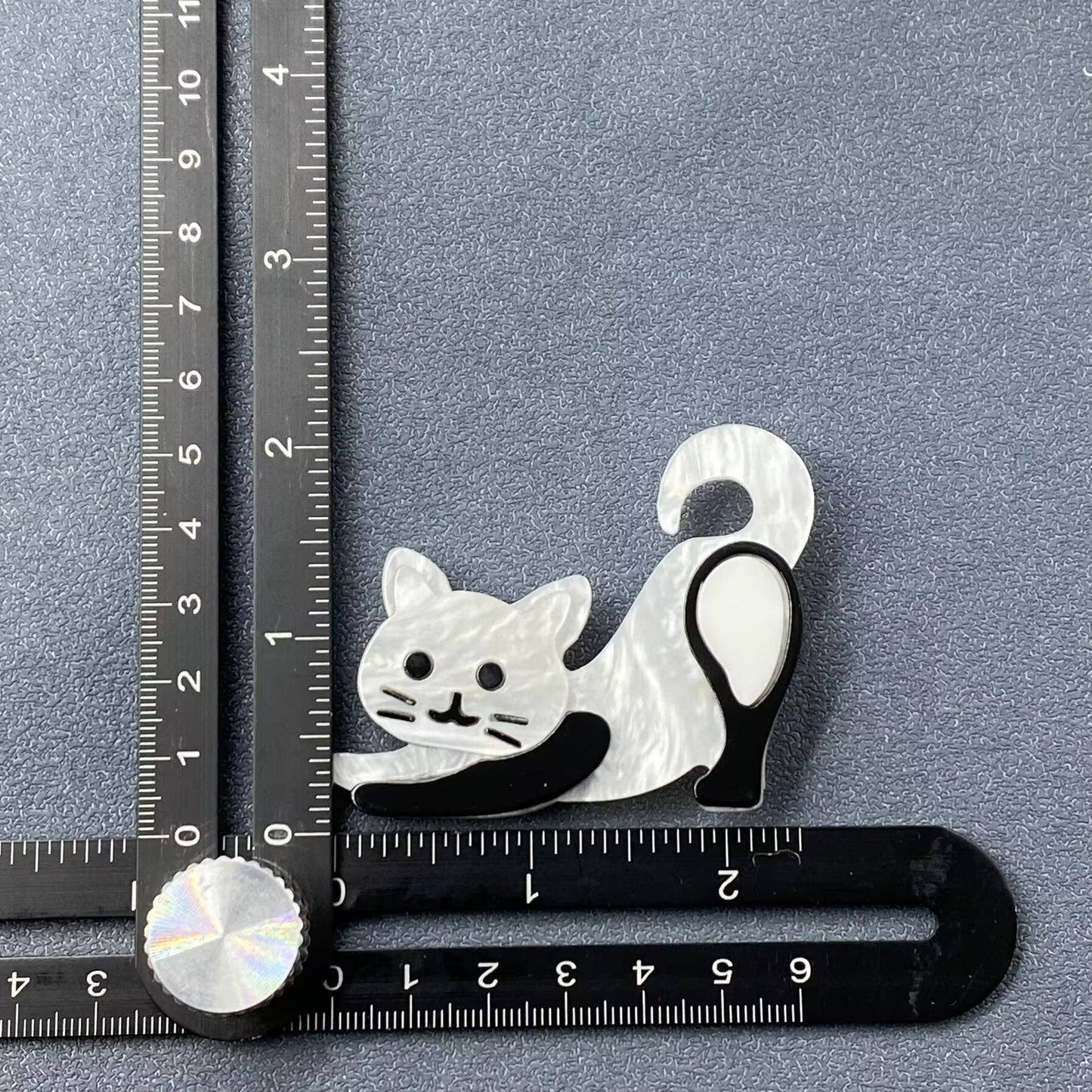 Cat Acrylic Brooch
