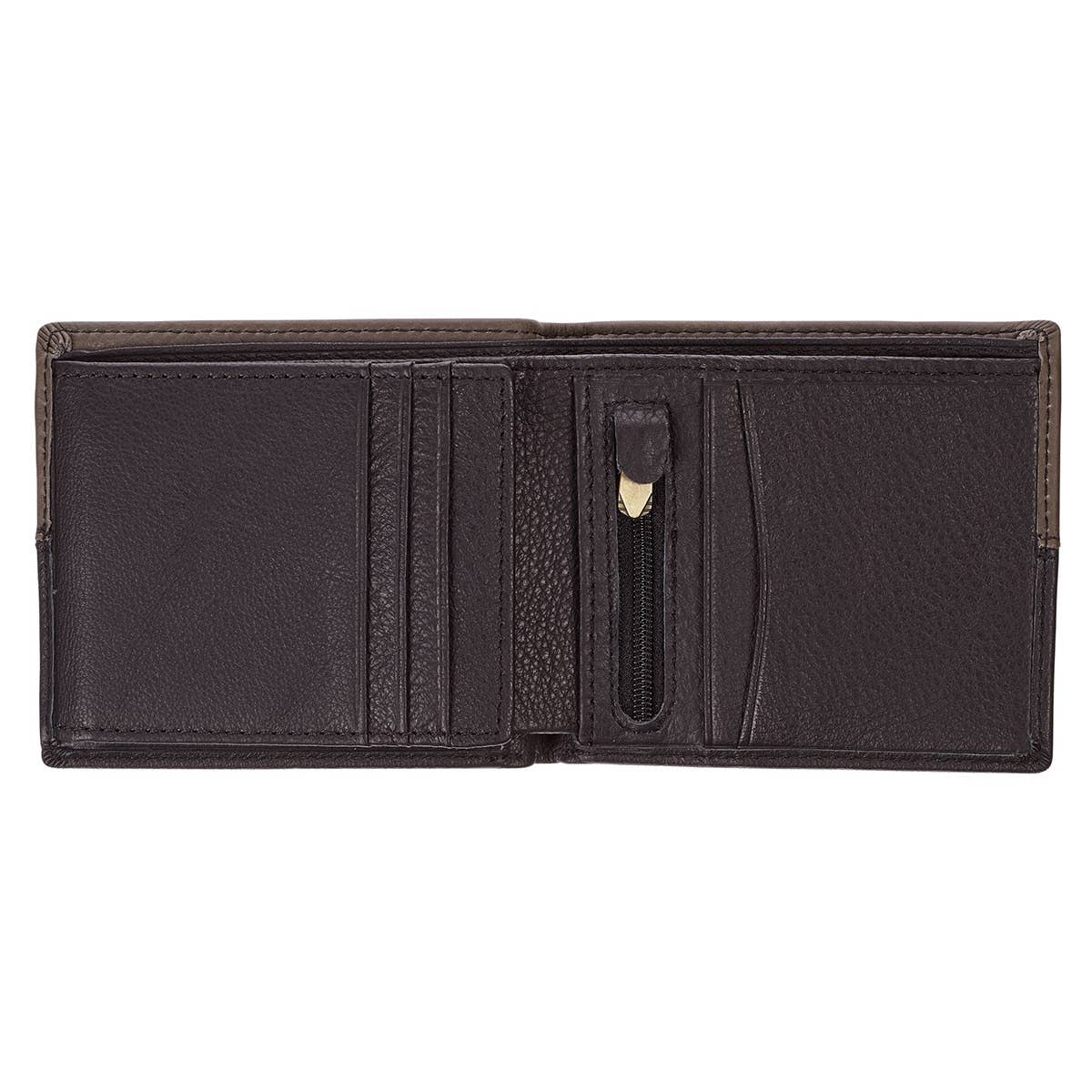 Wallet Leather Black Lion Be Strong Josh. 1:9