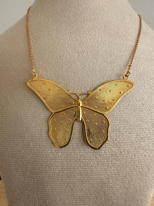 Butterfly Necklace | Gold Chain | Hope + Rebirth Necklace