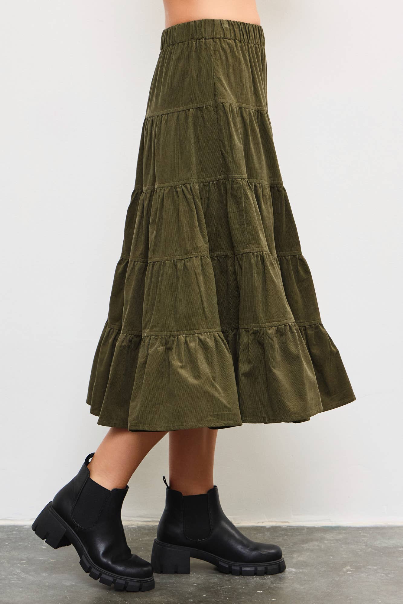 TIERED SKIRT
