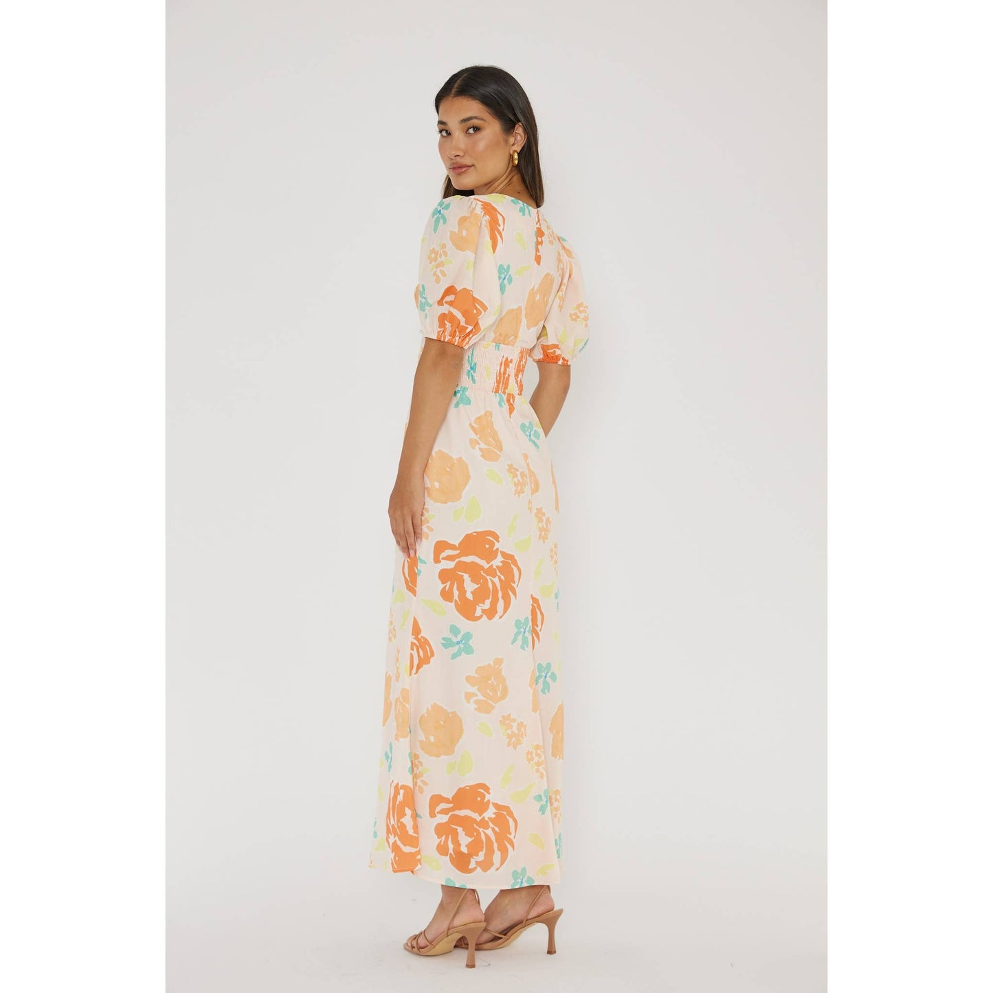 FLORAL MAXI DRESS