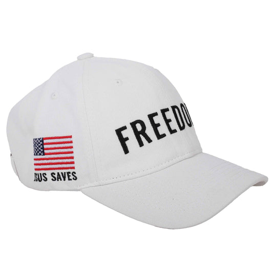 Hat - Freedom - Black/White