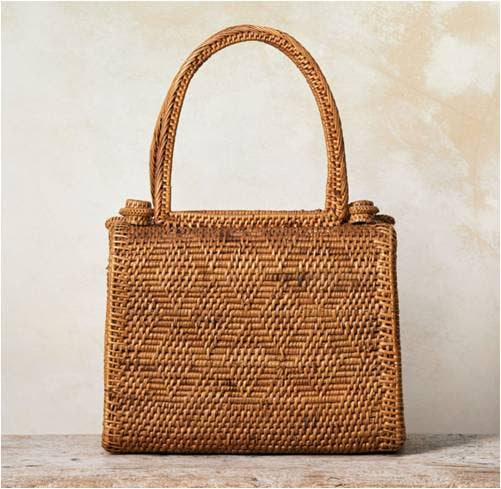 Ata Vine Handbag - Natural