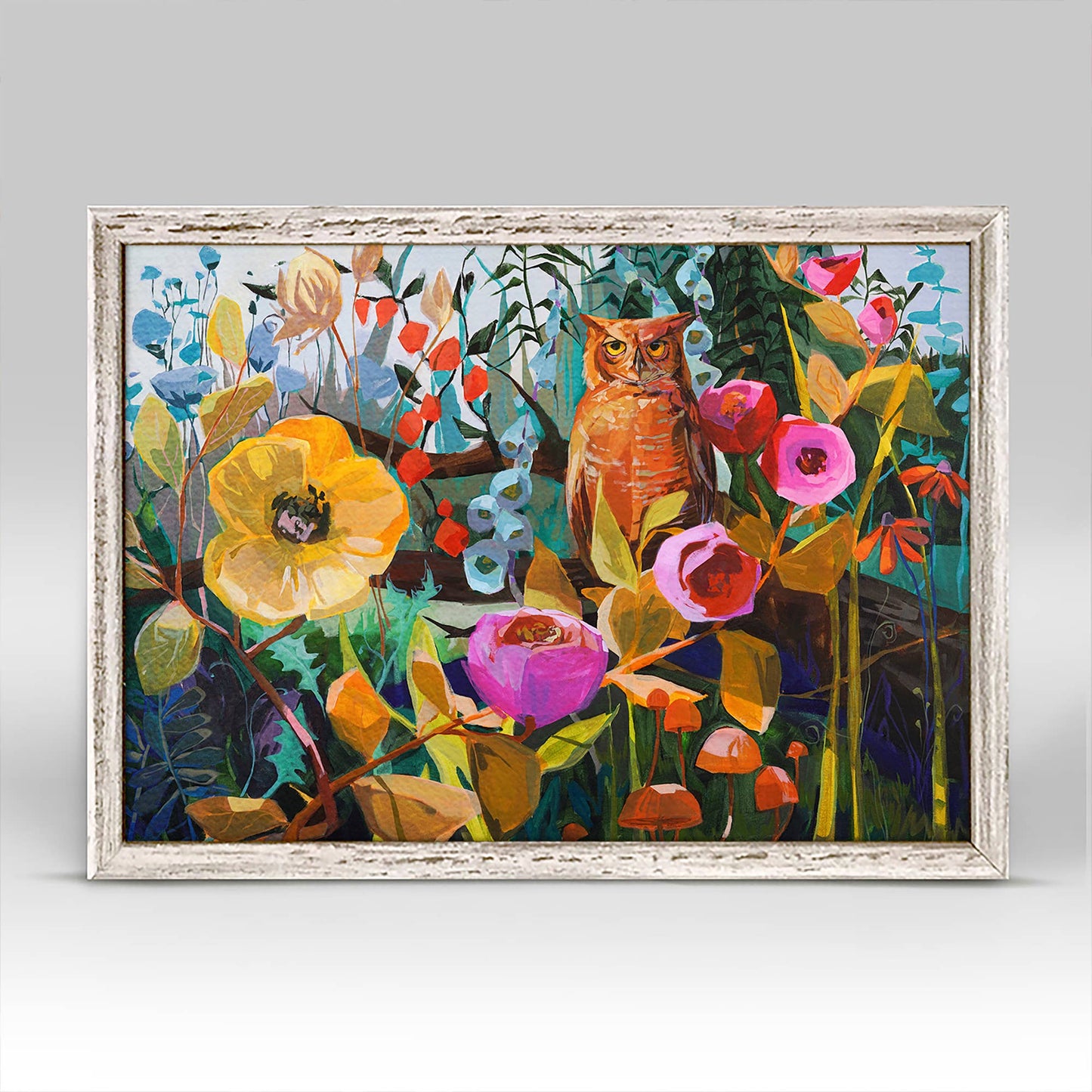 I Am Smiling Mini Framed Canvas