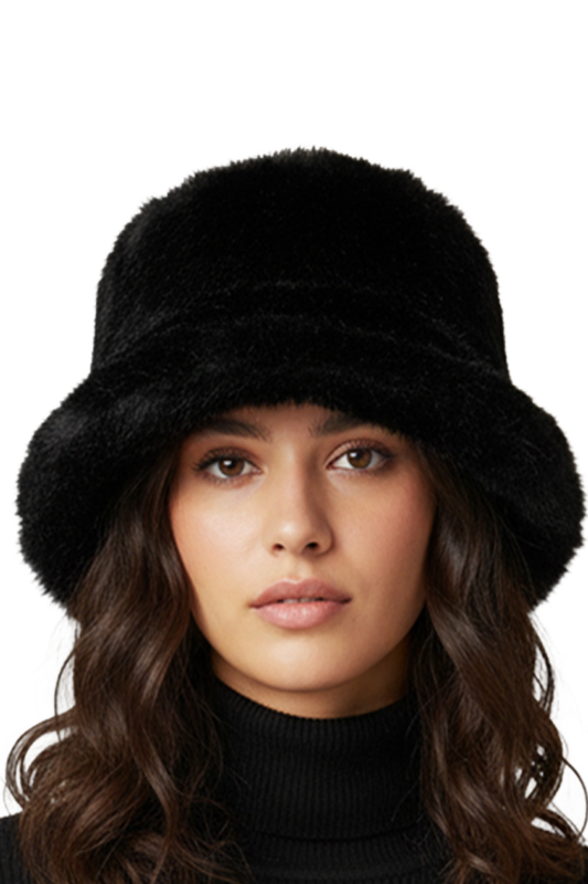 Short Fur Bucket Hat