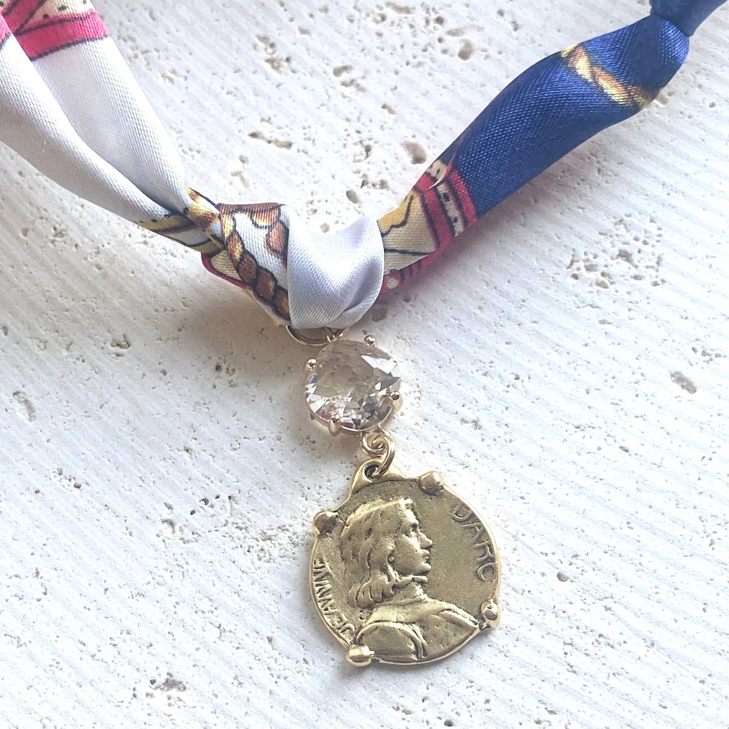 Scarf necklace charms pendants spring summer 2025