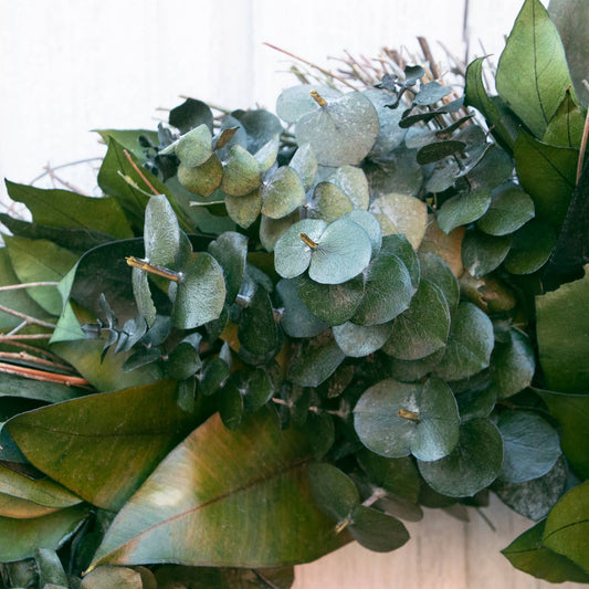Cottage Greenery Wreath