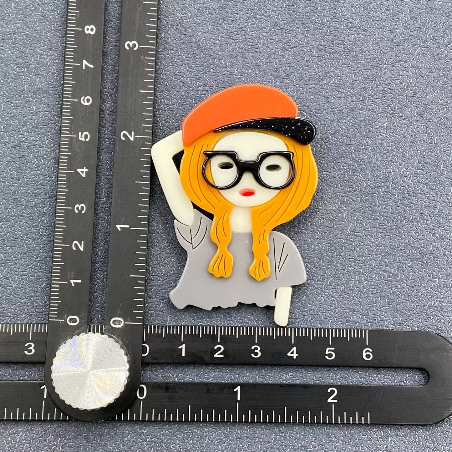 Creative Beauty Acrylic Brooch