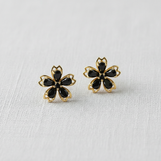 Unique Floral Design Earrings