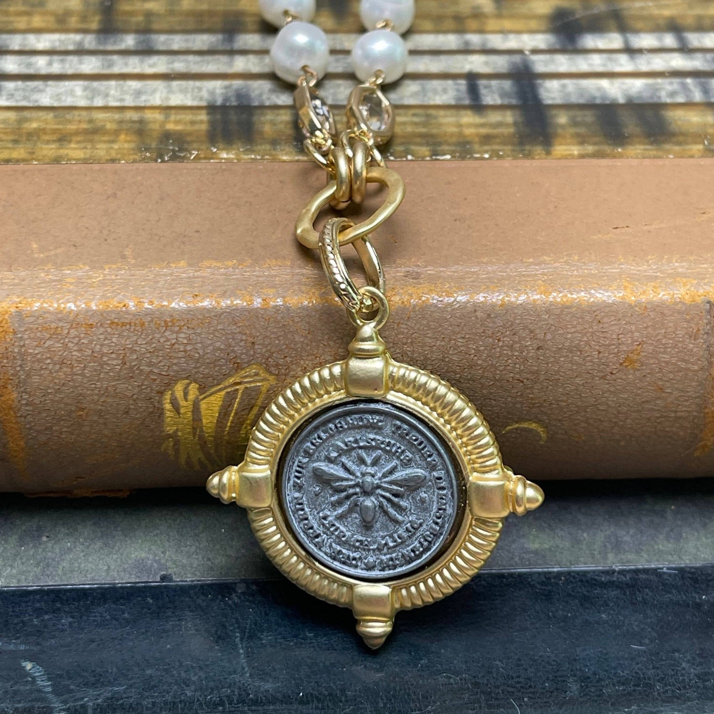 Pearl of the Hive Necklace