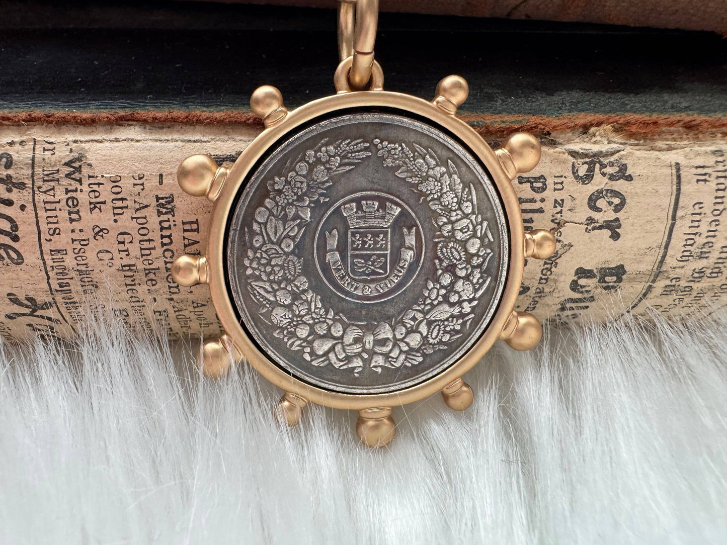 French Legacy Medallion Necklace