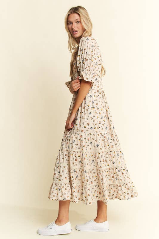 DITSY FLORAL PRINT DRESS