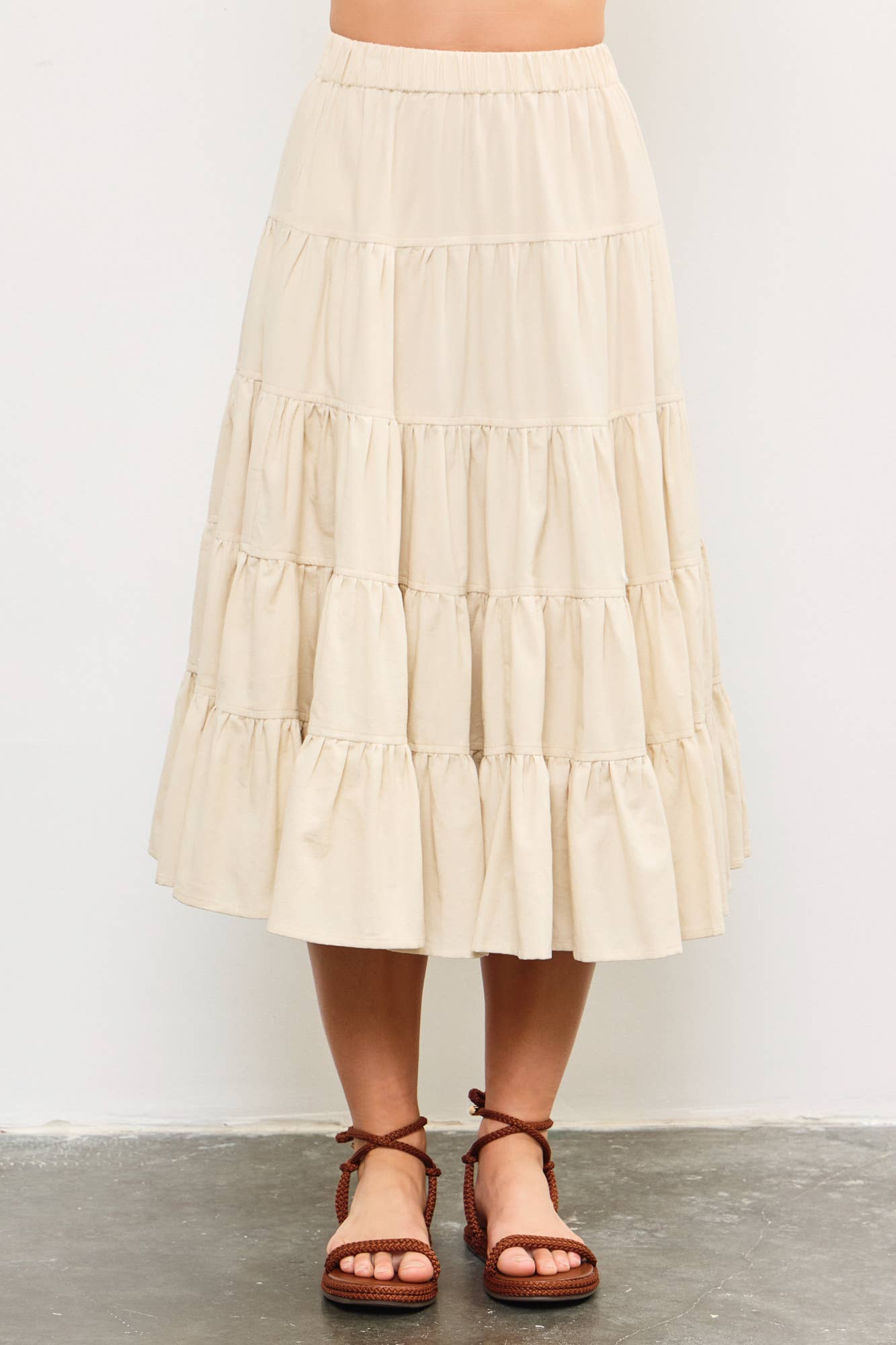 TIERED SKIRT