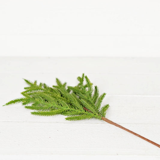 18in Pick-Soft Touch Evergreen Norfolk Pine-